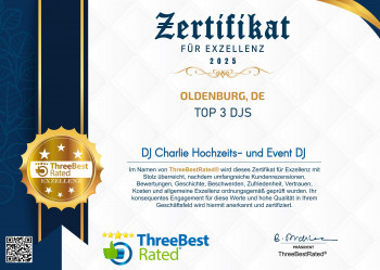 Wieder unter den besten 3 DJ 