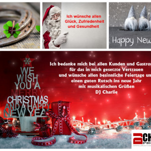 Weihnachtsgruß an unsere geschätzten Kunden und Gastronomen